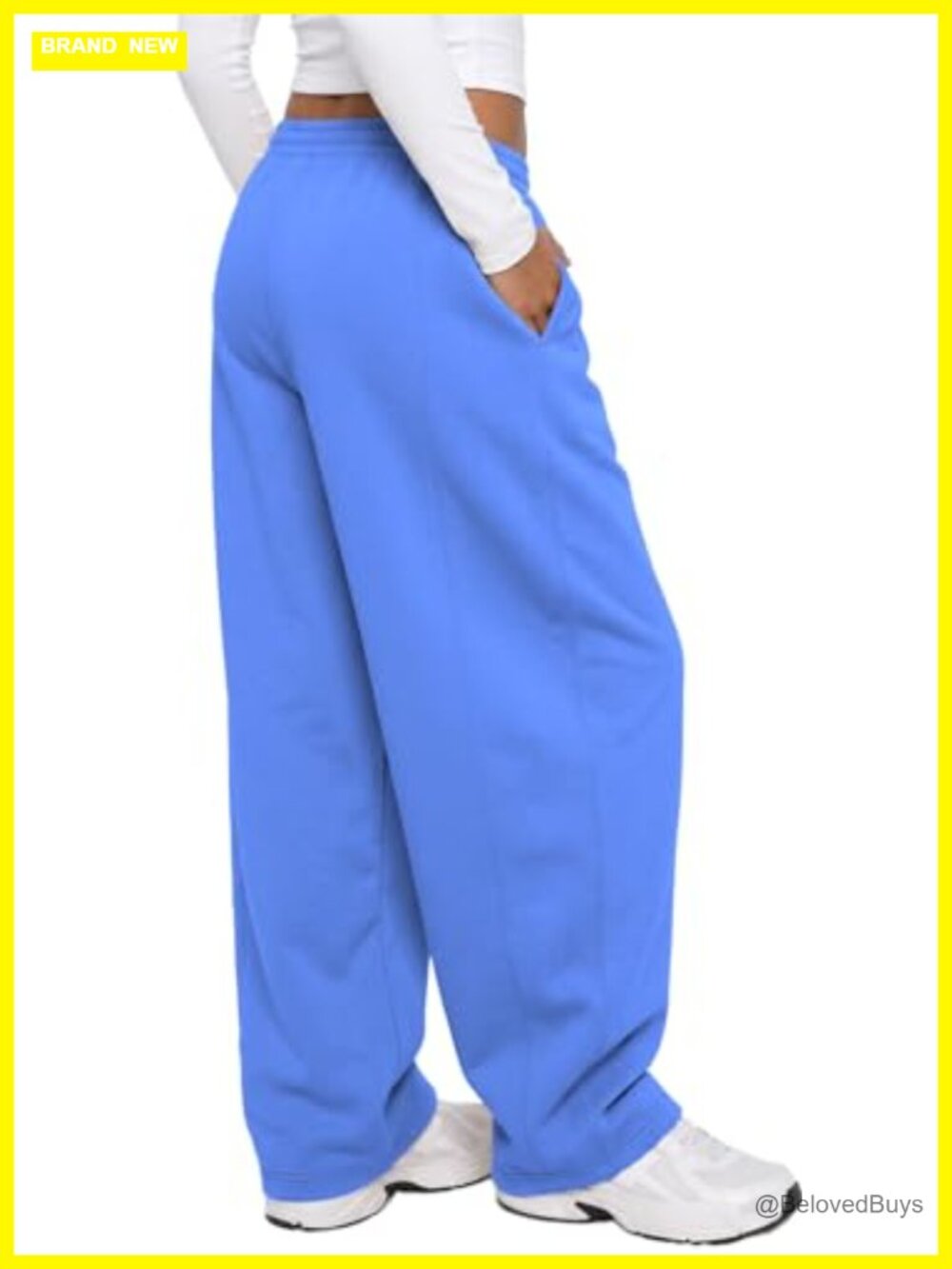 Barrel Leg Sweatpants Womens 28" Inseam Lightweight Jersey Drawstring